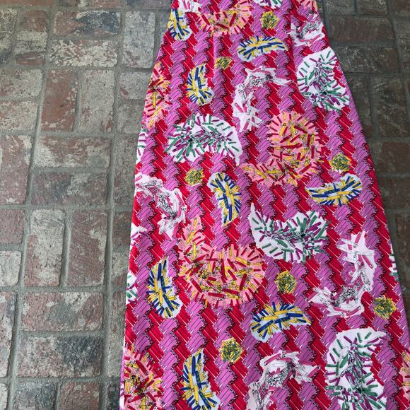 Zac Posen Target Dress Safety Pin Maxi Long Cutout Back Plus Pink Size 22W - Picture 4 of 10